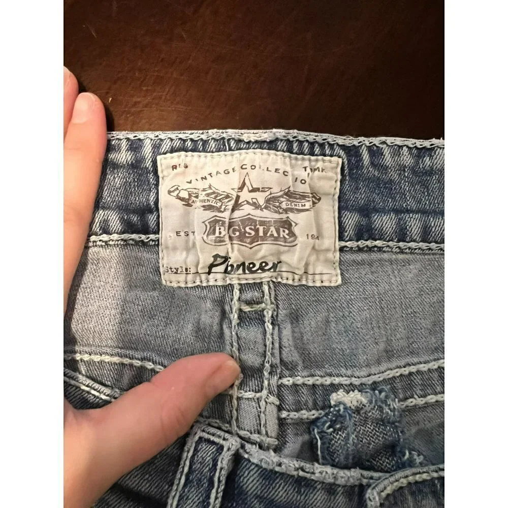Men's Vintage Collection Big Star Pioneer Distressed Jeans Size 36R [GREAT]